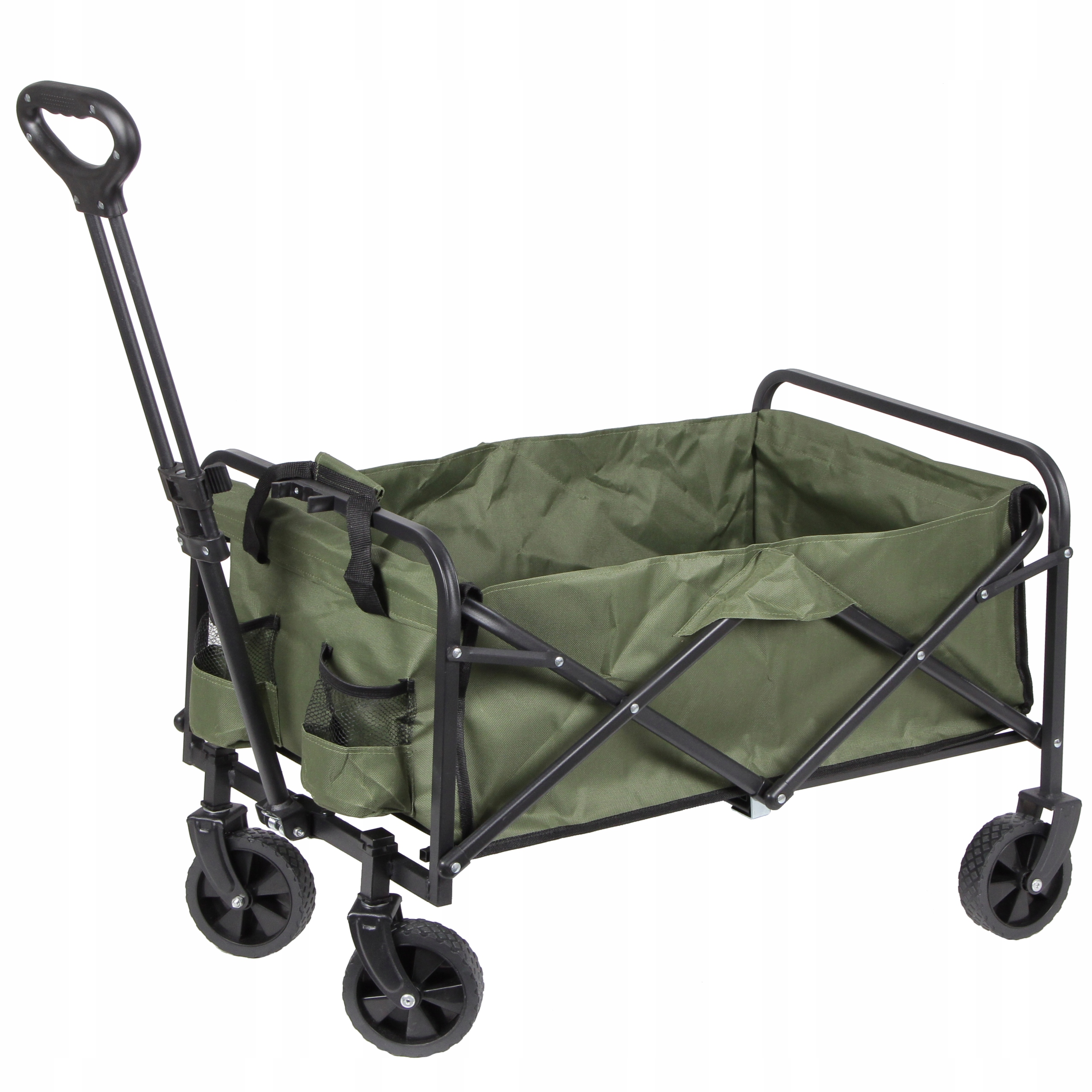 Wózek Ogrodowy Turystyczny Transportowy Składany Rozkładany Plażowy