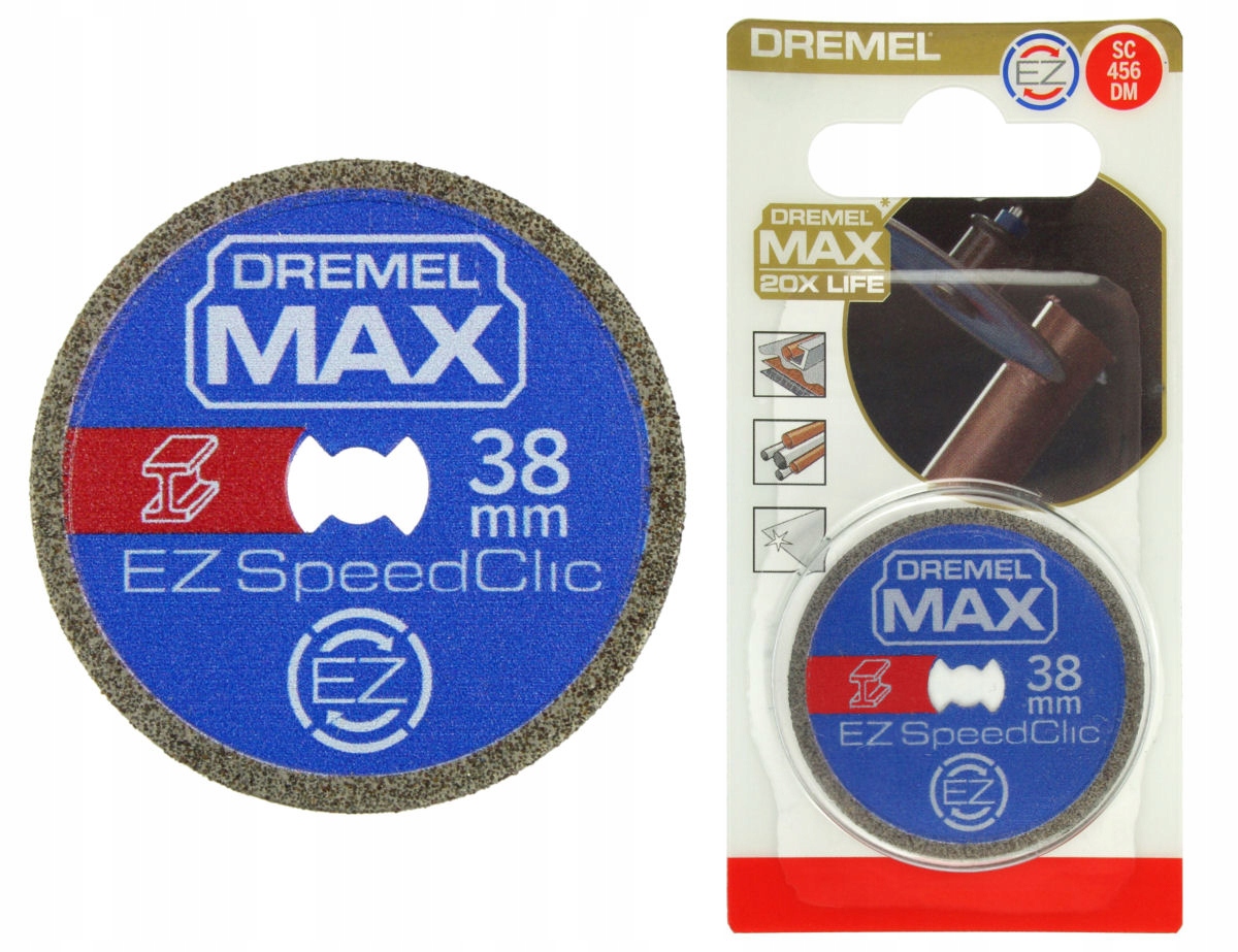 

Tarcza Do Metalu 38mm SC456DM Ez SpeedClic Dremel