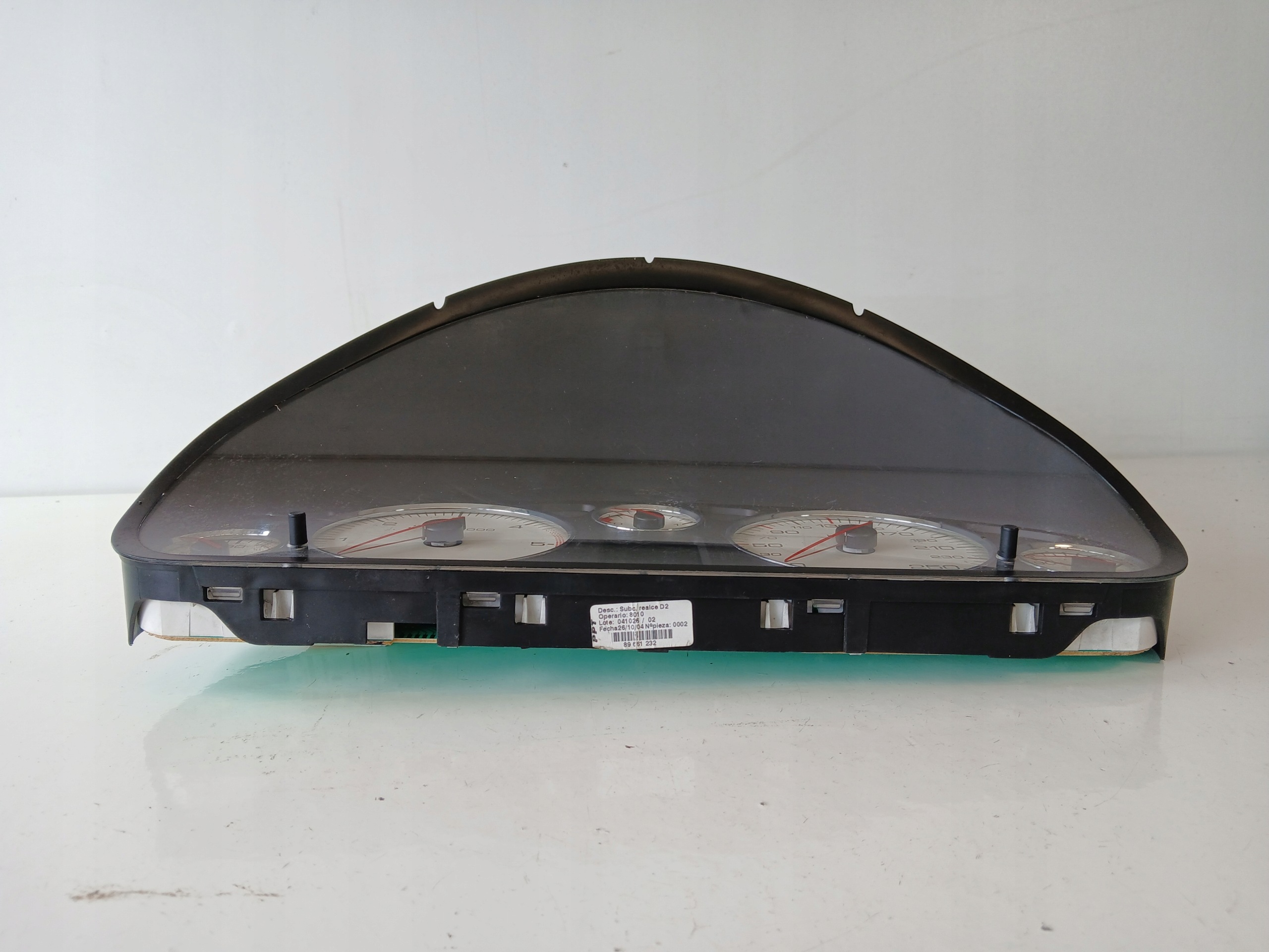 PEUGEOT 407 2.0 HDI dials dials 9651855380