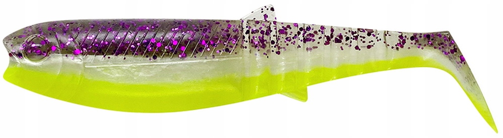 

Savage Gear Cannibal Shad 8cm Purpple Glitter Bomb