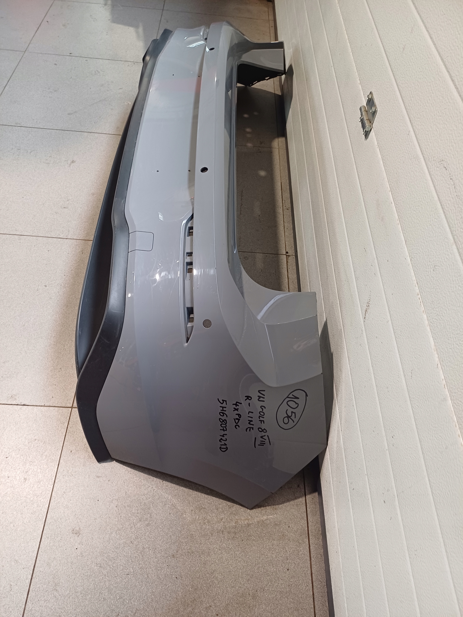 bumper rear part rear VW GOLF 8 VIII 4 X PDC 5H6807421D