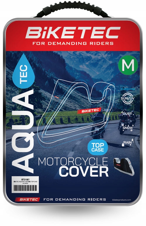 

Pokrowiec Motocyklowy Biketec M Z Kufrem Aquatec