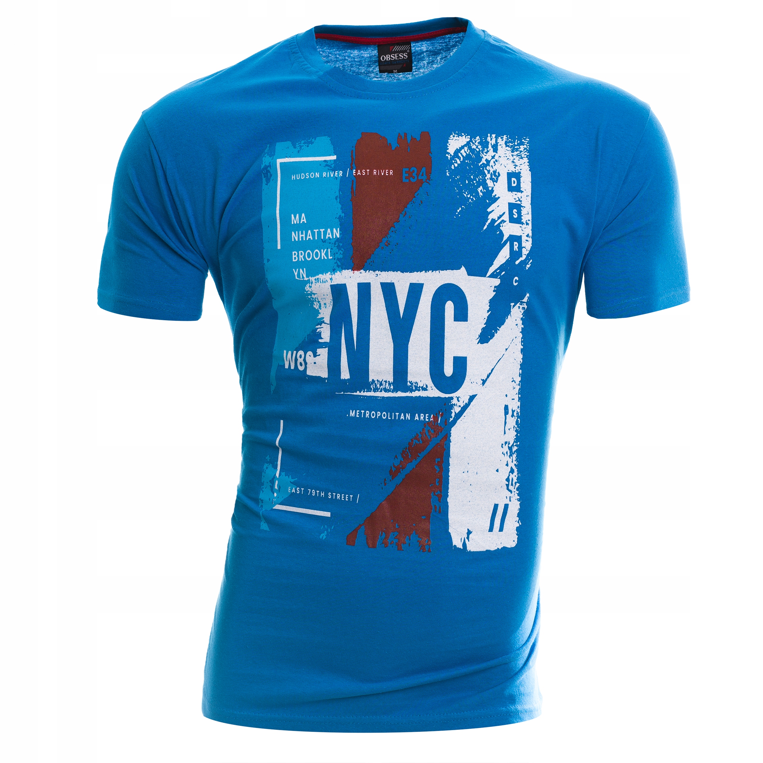 

N Koszulka Męska T-shirt roz XL Bawełna MIX Kolory