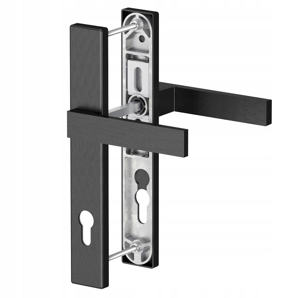 Klika na dveře pod roletu DUBLIN37 černá kartáčová