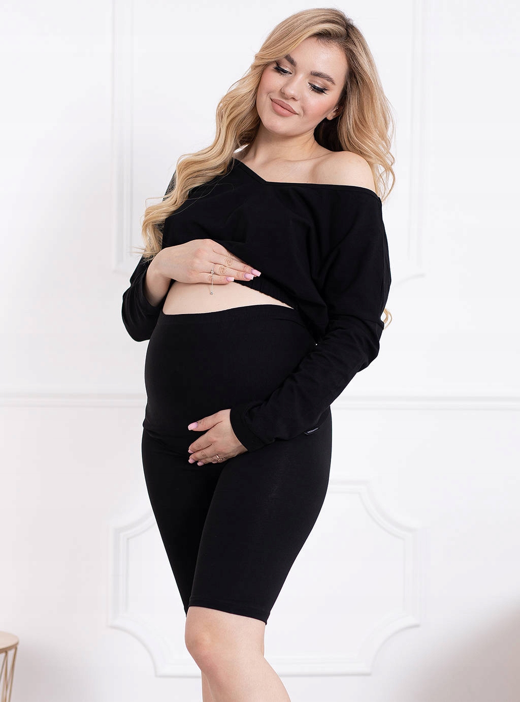 LEGGINSY CIĄŻOWE KOLARKI KRÓTKIE SPODENKI R. XXXL Marka Formommy