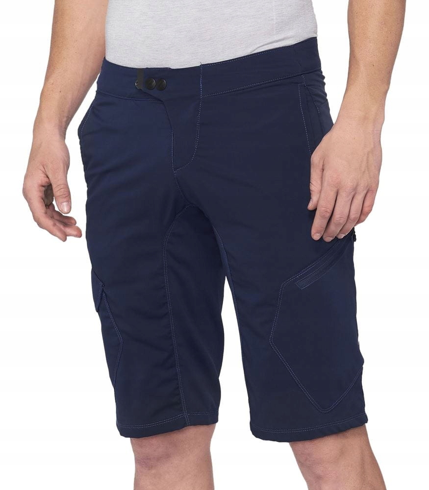 Kraťasy 100% Ridecamp Shorts Navy 36