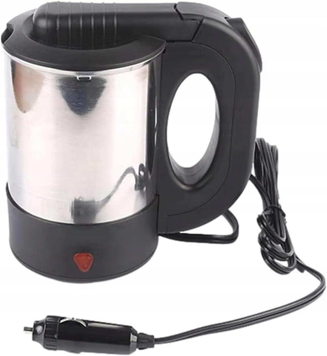 Varná Konvice Do Auta 12V Nerezová Ocel 500ML Rychlé Zahřátí
