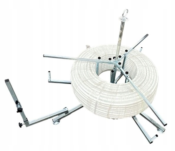 Odvíjač Rúr Pex Rúrok Podlahového Vykurovania Stabilný Až Do 600 M Regulácia