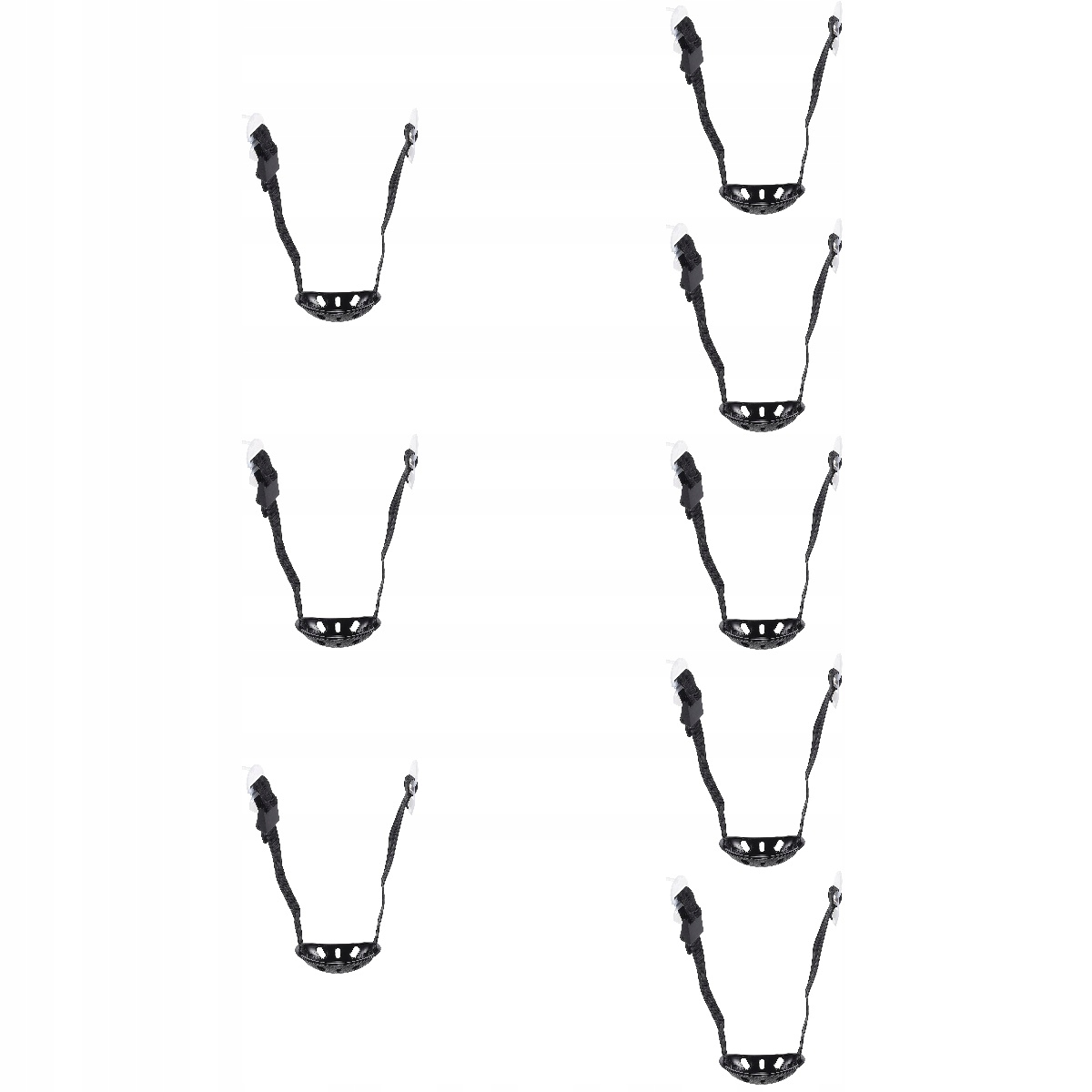 Profesjonalny kask z wyściółką podbródkową i paskiem podbródkowym