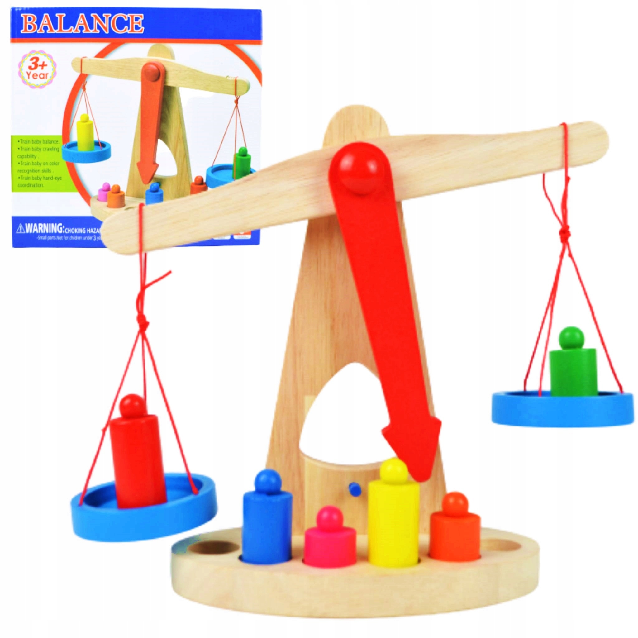 

Waga Drewniana Edukacyjna Logiczna Dla Dzieci Gra