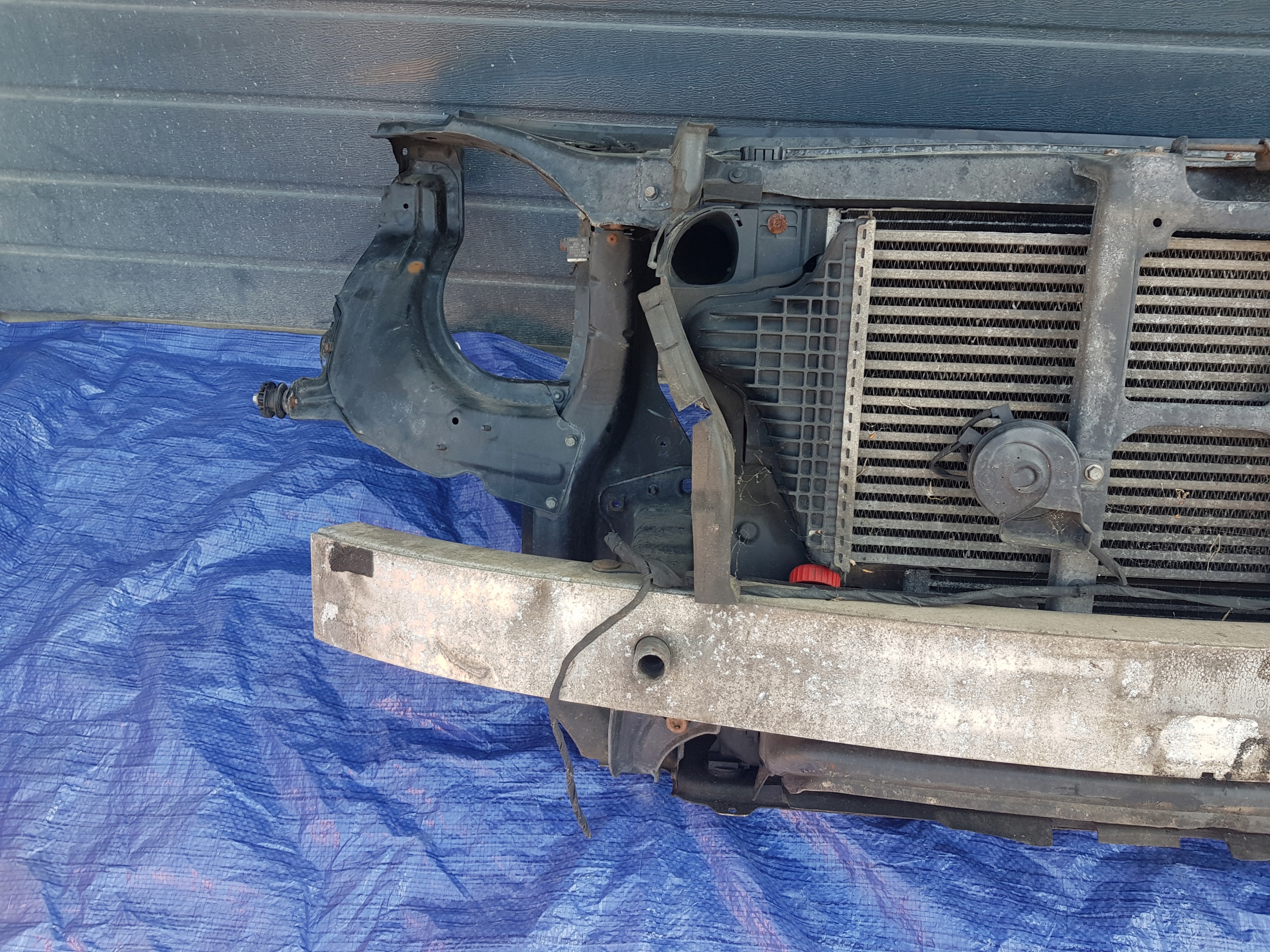 support panel for radiators radiator MERCEDES ML W164 LIFT 3.0CDI
