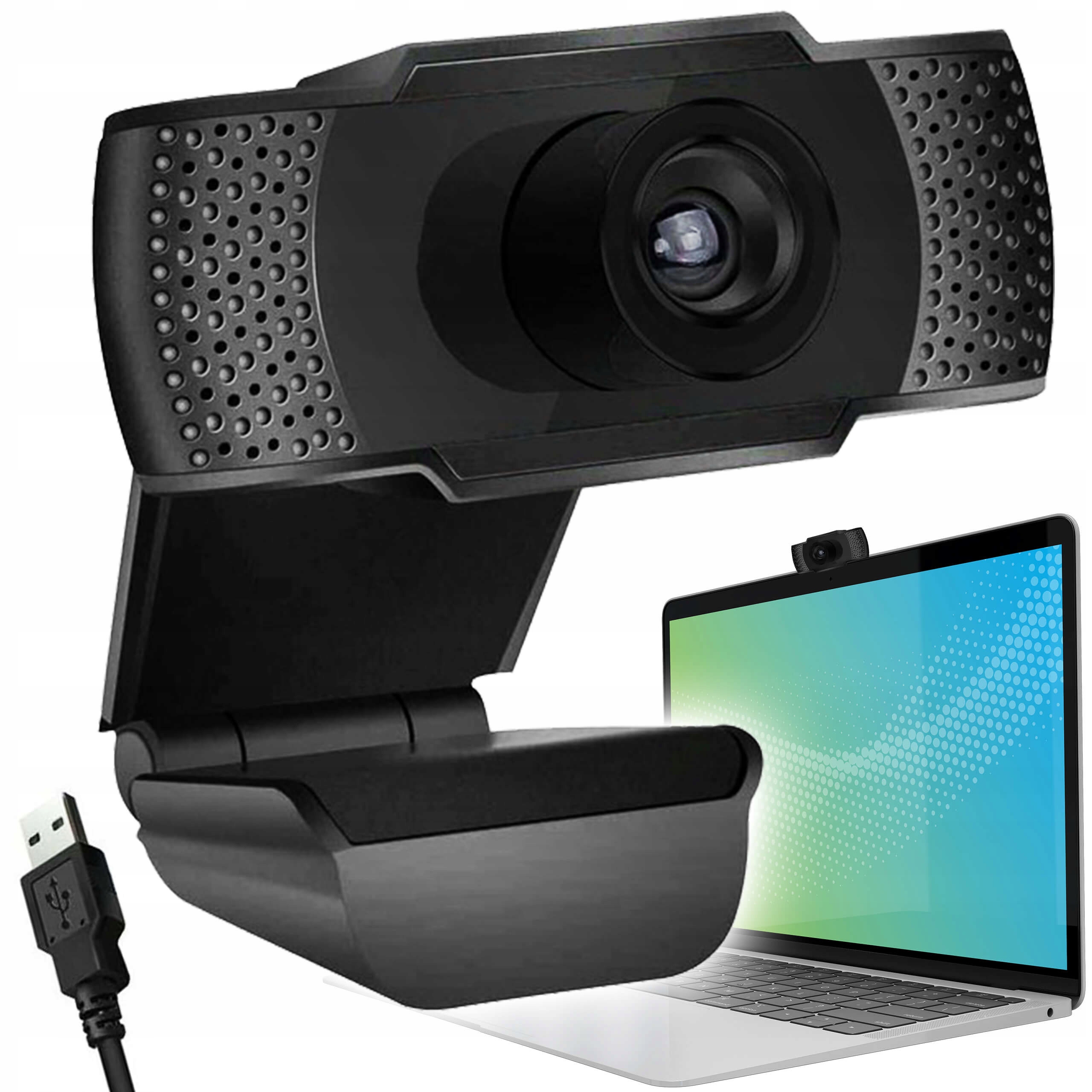 KAMERKA INTERNETOWA KAMERA USB FULL HD MIKROFON