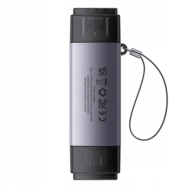 BASEUS ADAPTER CZYTNIK KART PAMIĘCI microSD SD TF USB 3.0 USB-C TYP-C OTG Marka Baseus