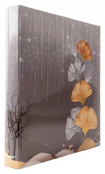 Kapesní fotoALBUM 500 fotografií 10x15 cm, šitý popis Ginko 1