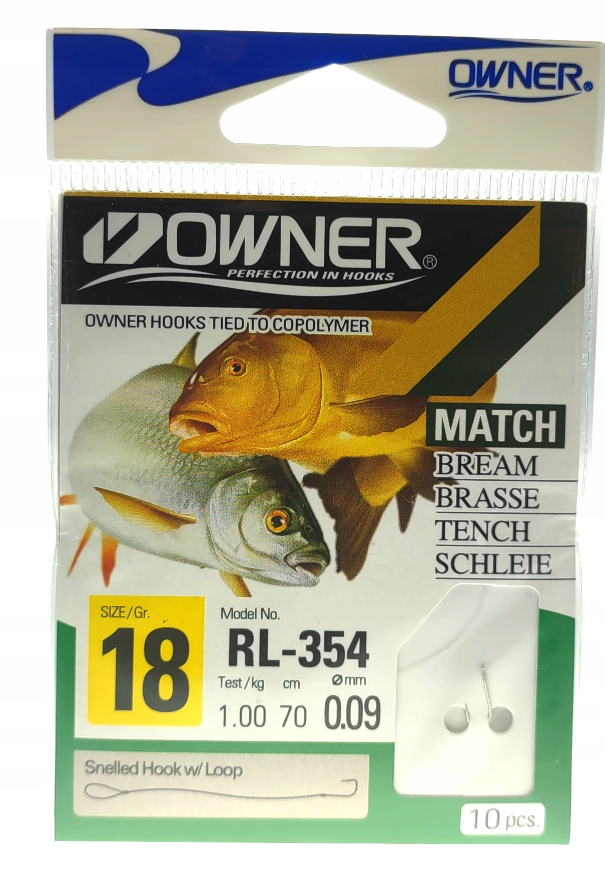 Gotowe Przypony Owner Spławik Feeder NR18 RL-354