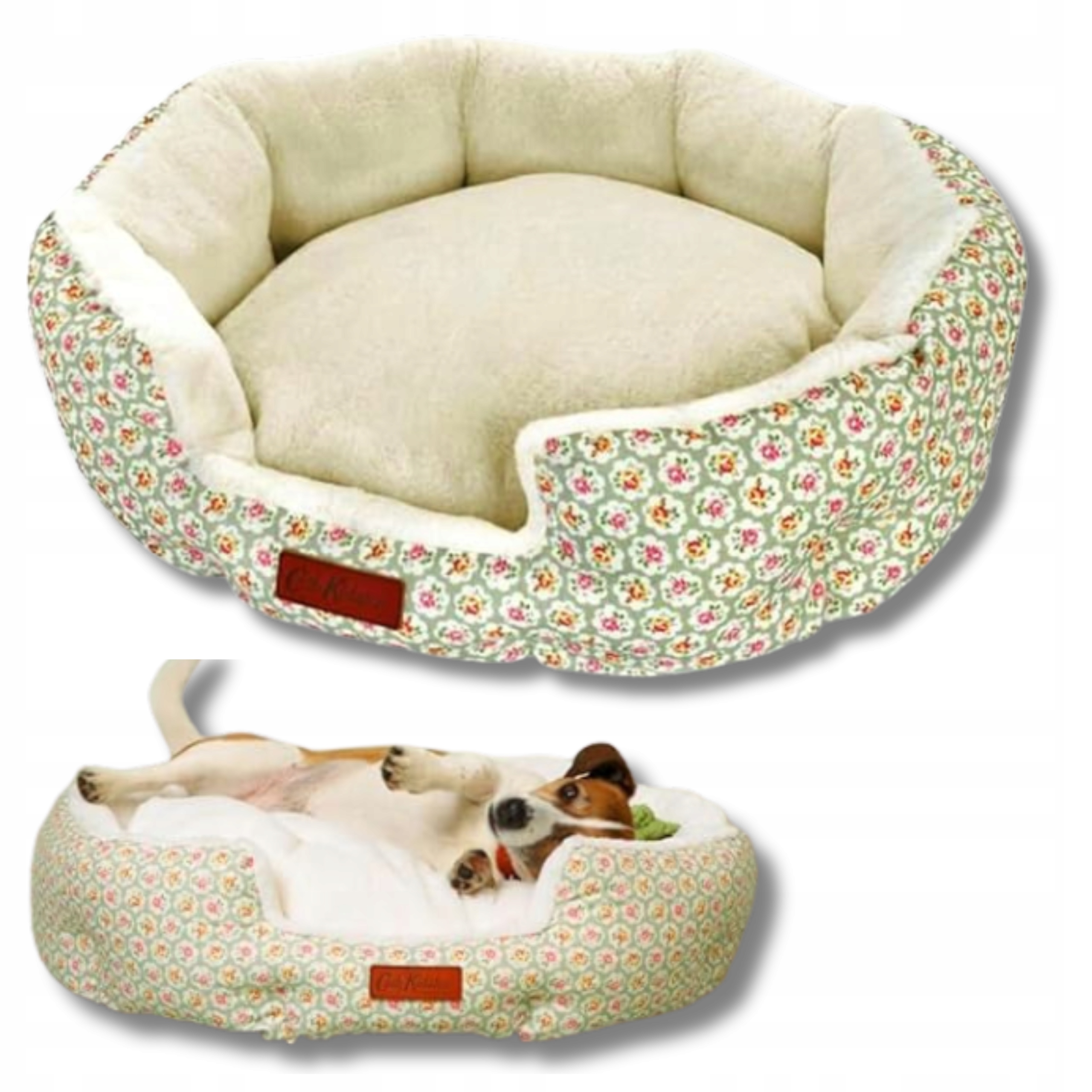 Levně Pelíšek Pro Kočky a psa Potah 60 cm Měkké kvítky Barevné