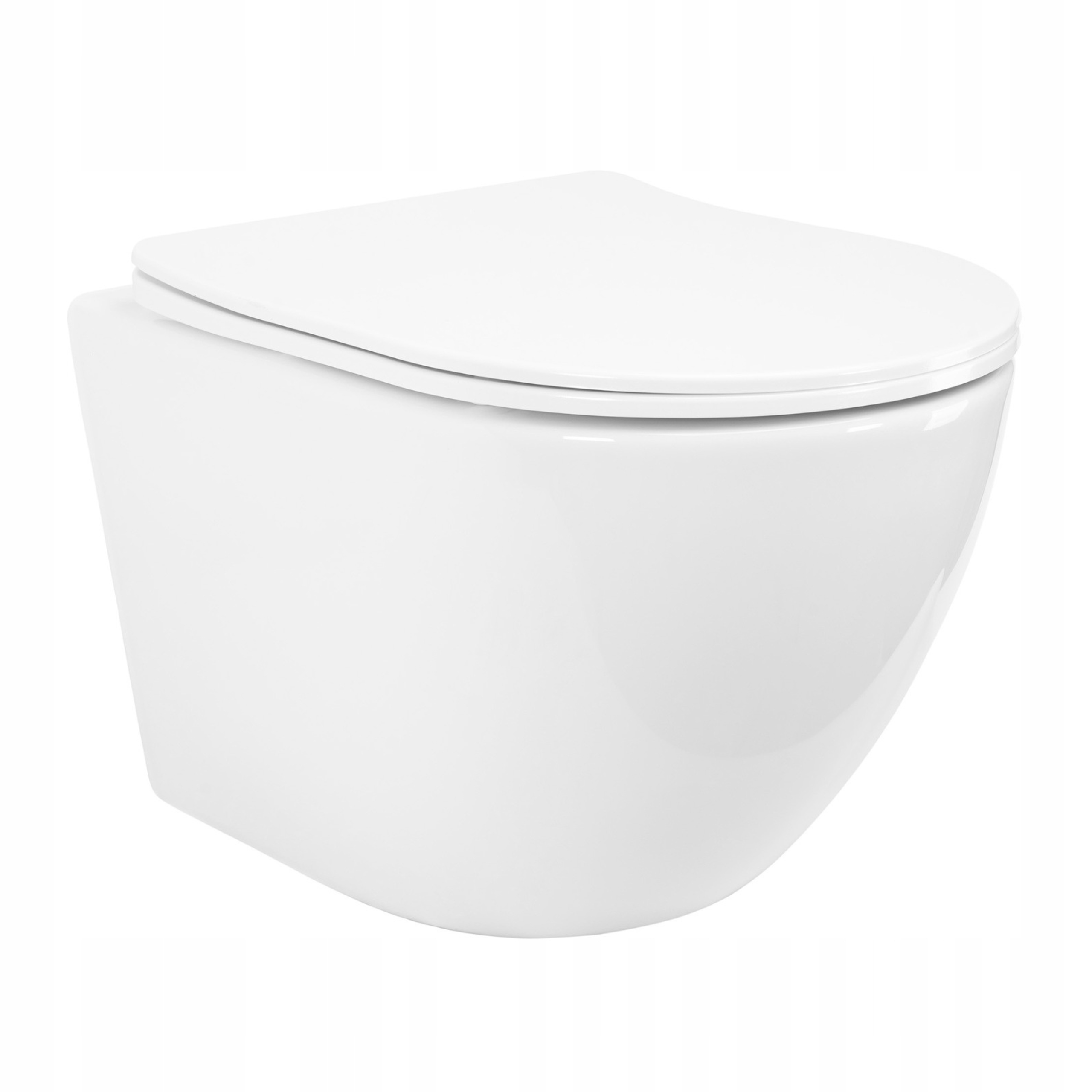 Wc Misa Bez Prírub Rea Carlo Mini Tornado Nf Tichá, Vírivé Splachovanie