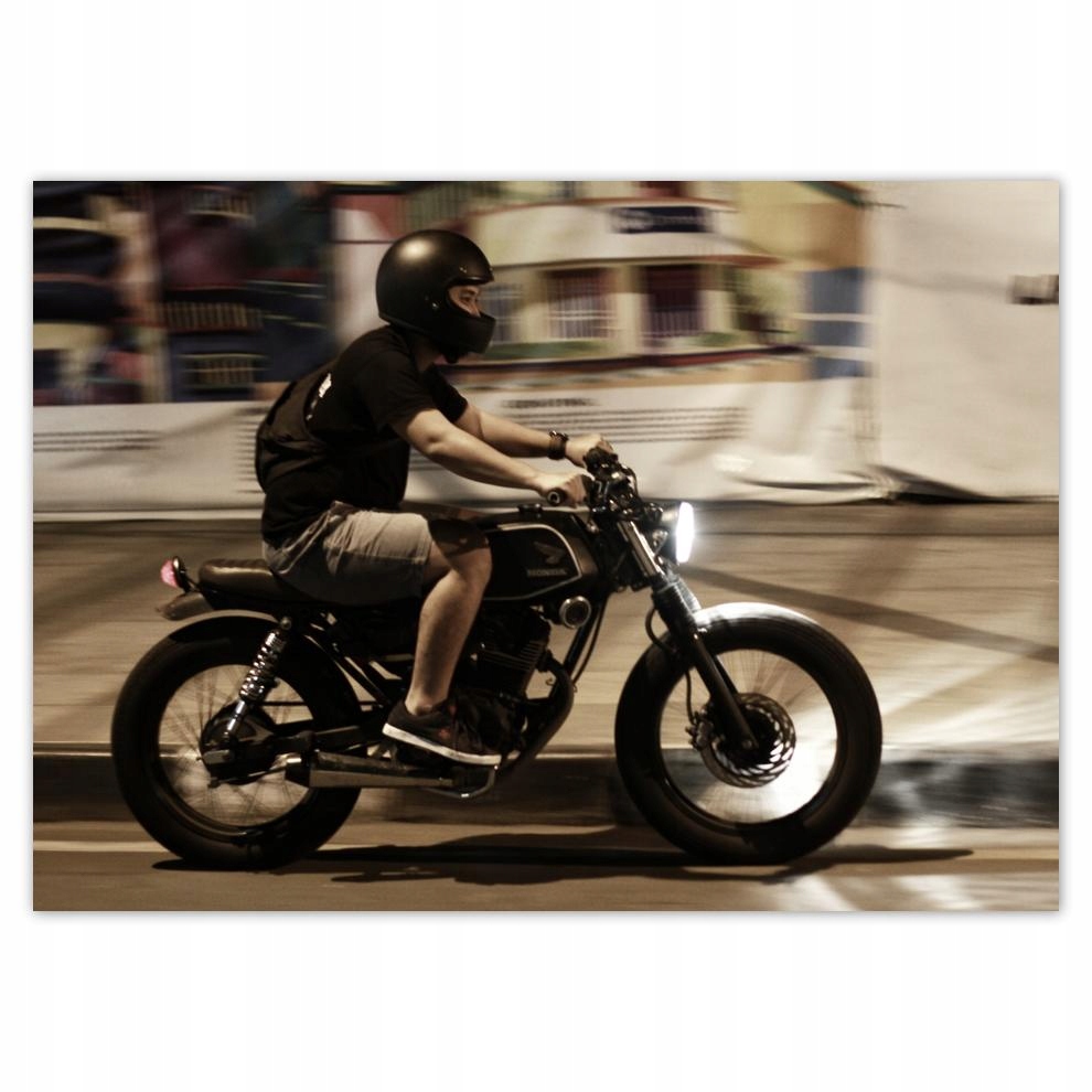 

Naklejki 70x50 Klasyczny motocykl Motor