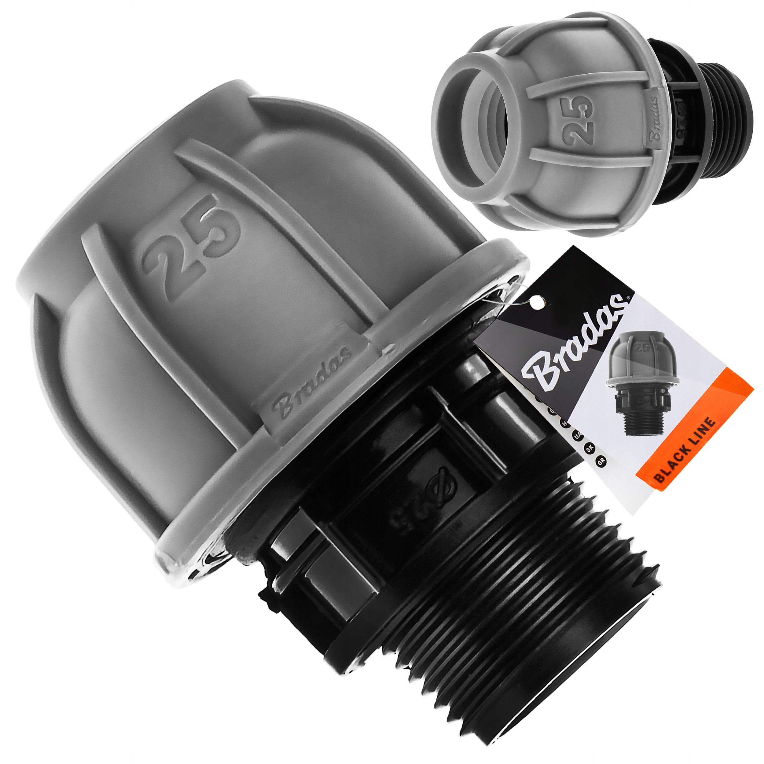 

Złączka Skręcana Do Rur 3/4 Calałącznik Pe 25MM