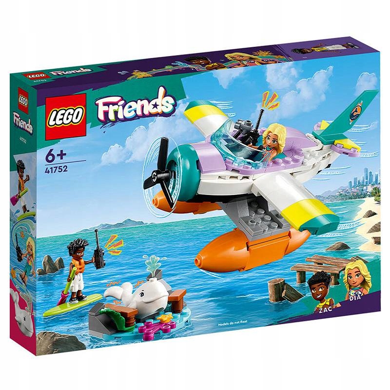 Lego Friends Záchranářský Hydroplán 41752