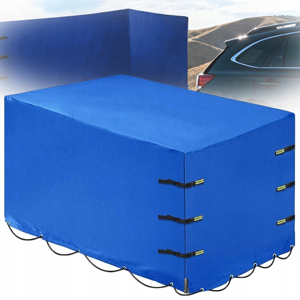 Plachta Na Přívěs Vysoká Voděodolná Ochranná Krytka 210 x 114 CM