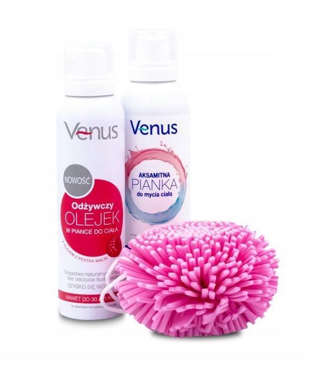 

Venus Zestaw do Ciała Olejek+Pianka do Mycia