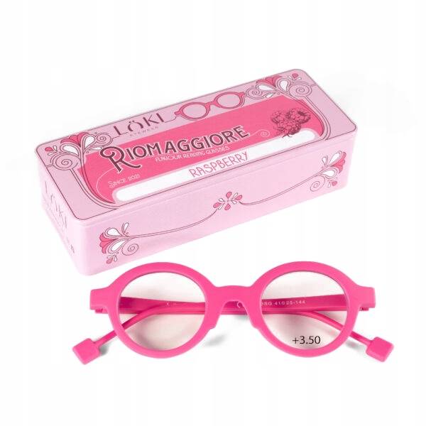 +3.5 Plusy Loki Italy Okulary do komputera Blue Block okulary do czytania