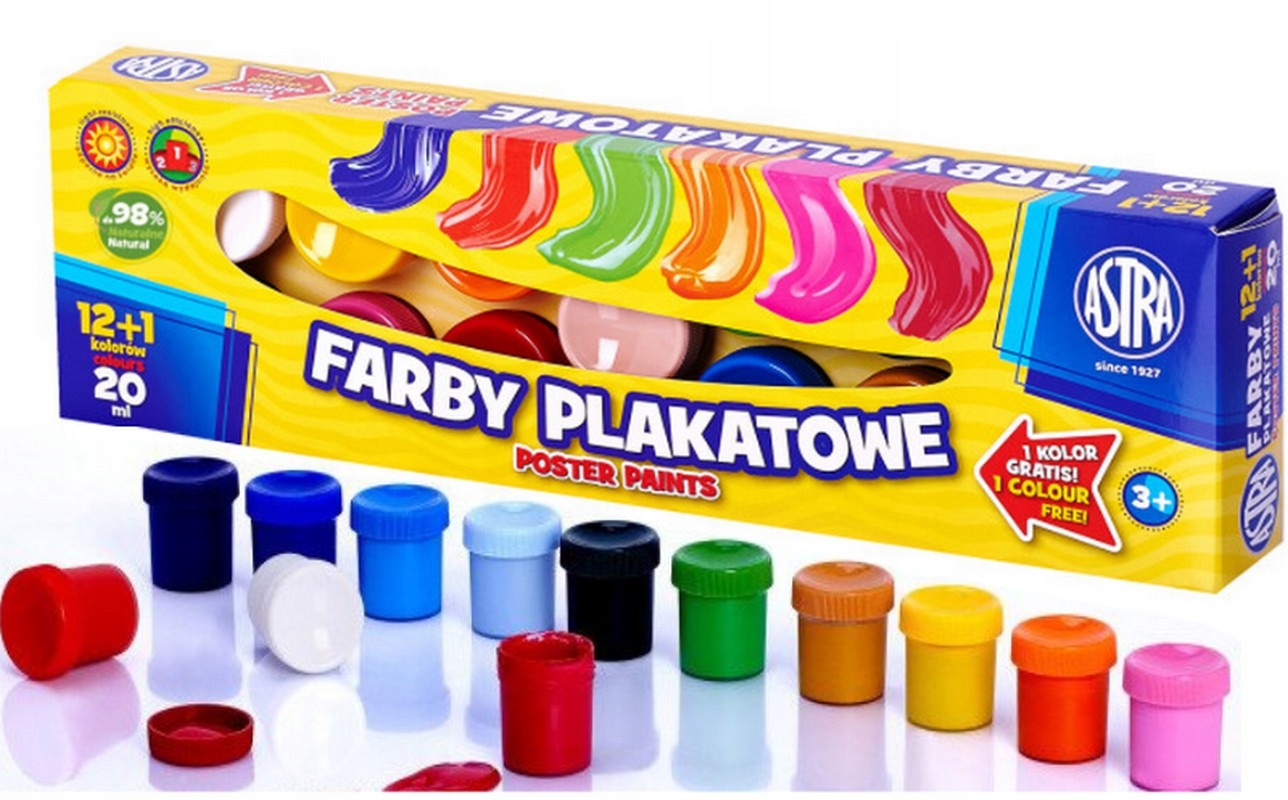 

Astra Farby Plakatowe 20ml złota