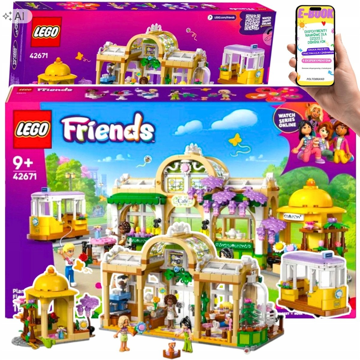 Lego Zestaw Friends Zielona Kawiarnia Dla Dziewczynki Ebook