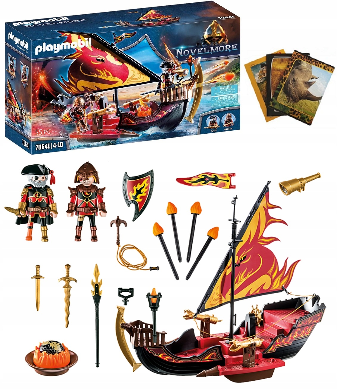 

Playmobil 70641 Statek Wojowników Burnham Novelmor