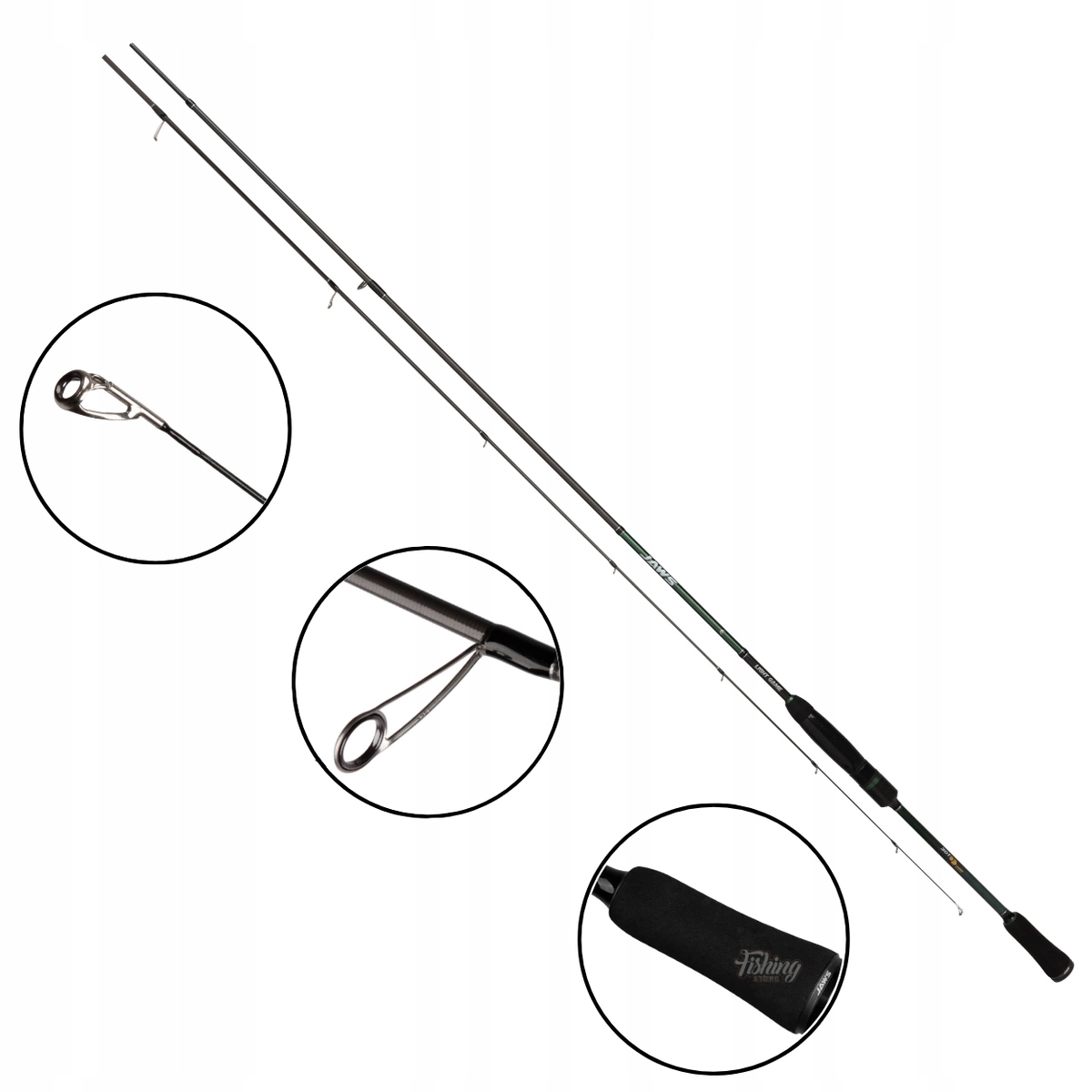 Wędka Mikado Jaws Light Game 1.90m 0-5g 2 sec. Gratis!!!