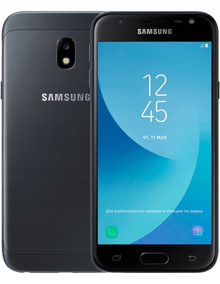 Smartfon Samsung Galaxy J3 2017 2 GB / 16 GB 4G (LTE) czarny