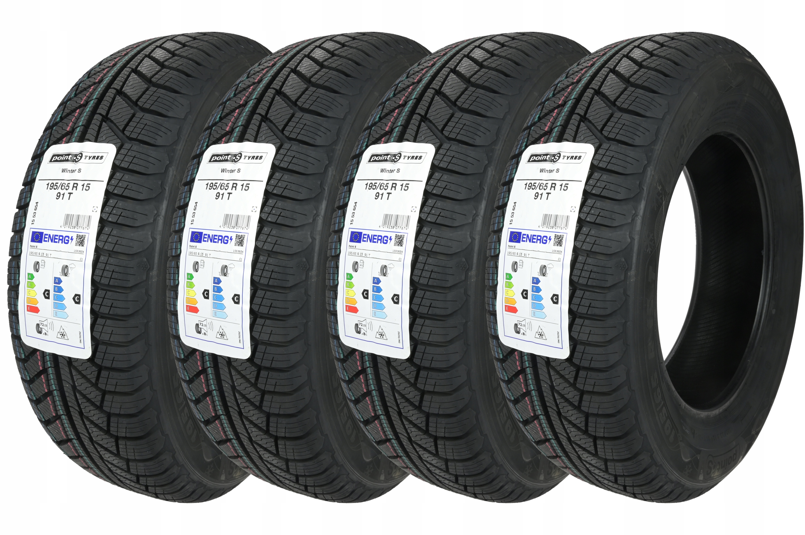 

4 x 195/65R15 91T Winter S Point S Tyres Zima