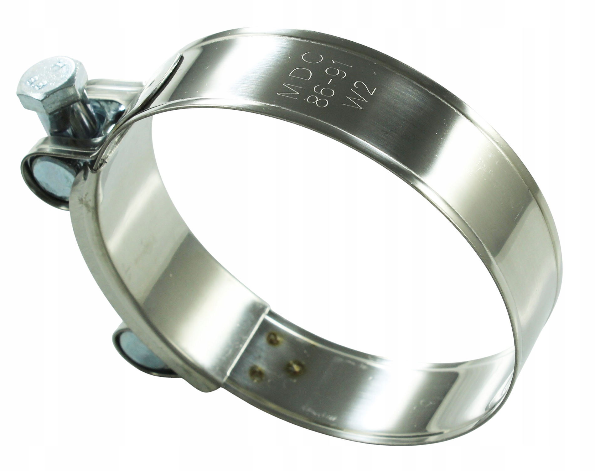 MDC Obejma 86-91mm Gbs W2 Nierdzewna 304SS Opaska Sgb wąż Turbo Intercooler