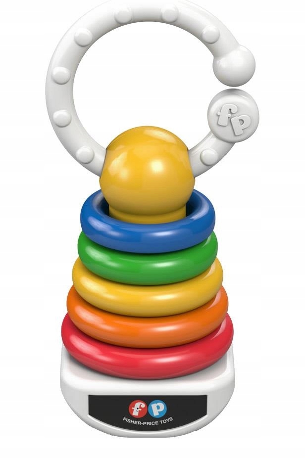 GRZECHOTKA PIRAMIDKA Z KÓŁEK FISHER PRICE DFR09 EAN (GTIN) 0887961179453