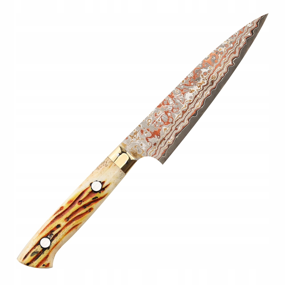 Takeshi Saji Obb Bla Ručne kovaný VG-10 Color Japonský univerzálny nôž 13 cm