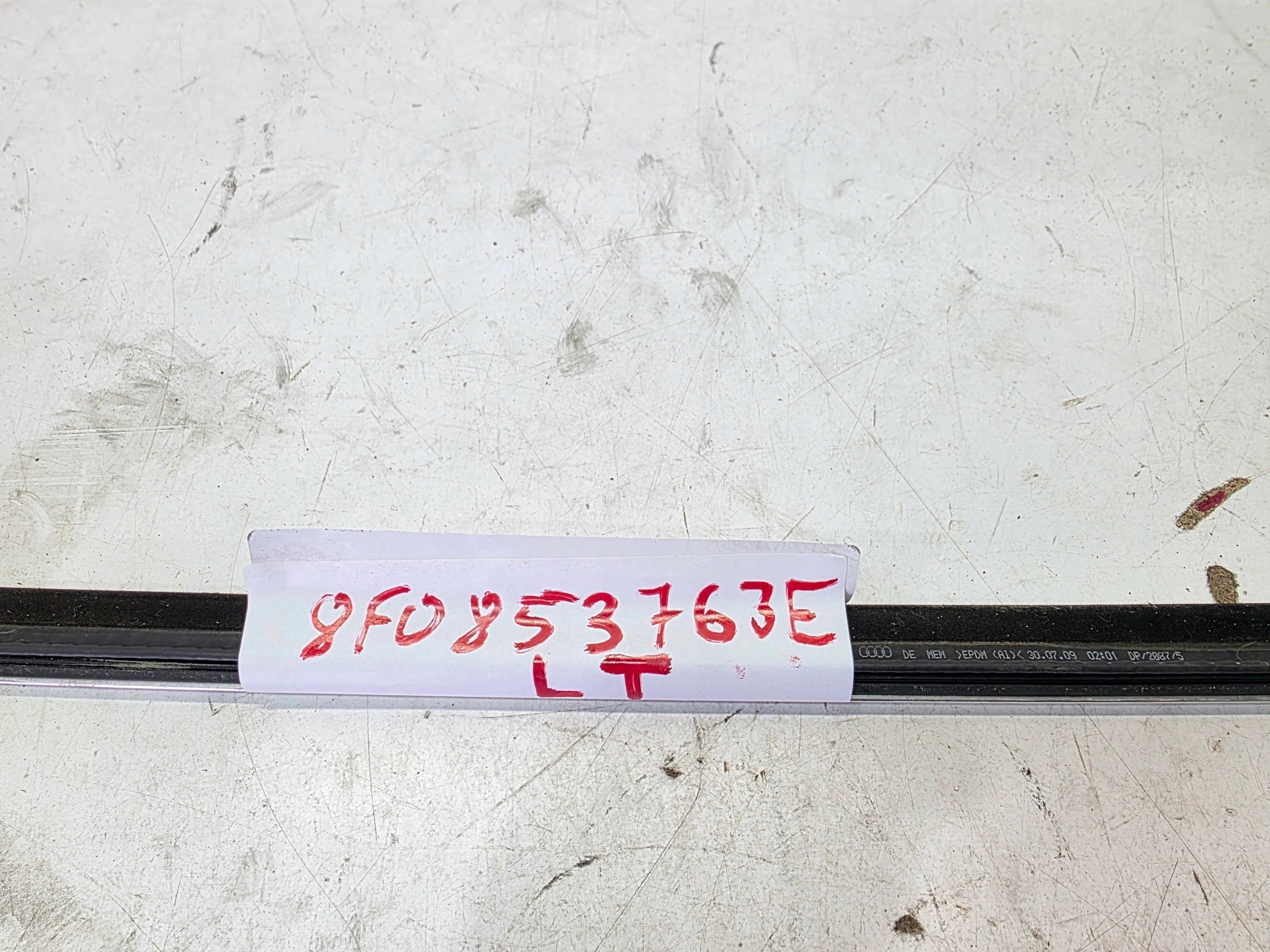 moulding CHROM left rear part AUDI A5 8F CABRIO 8F0853763D