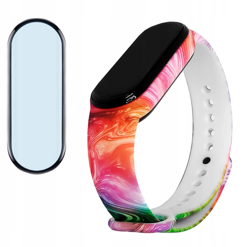 

Opaska Ze Szklem do Xiaomi MI Band 5- Wiele Wzorów