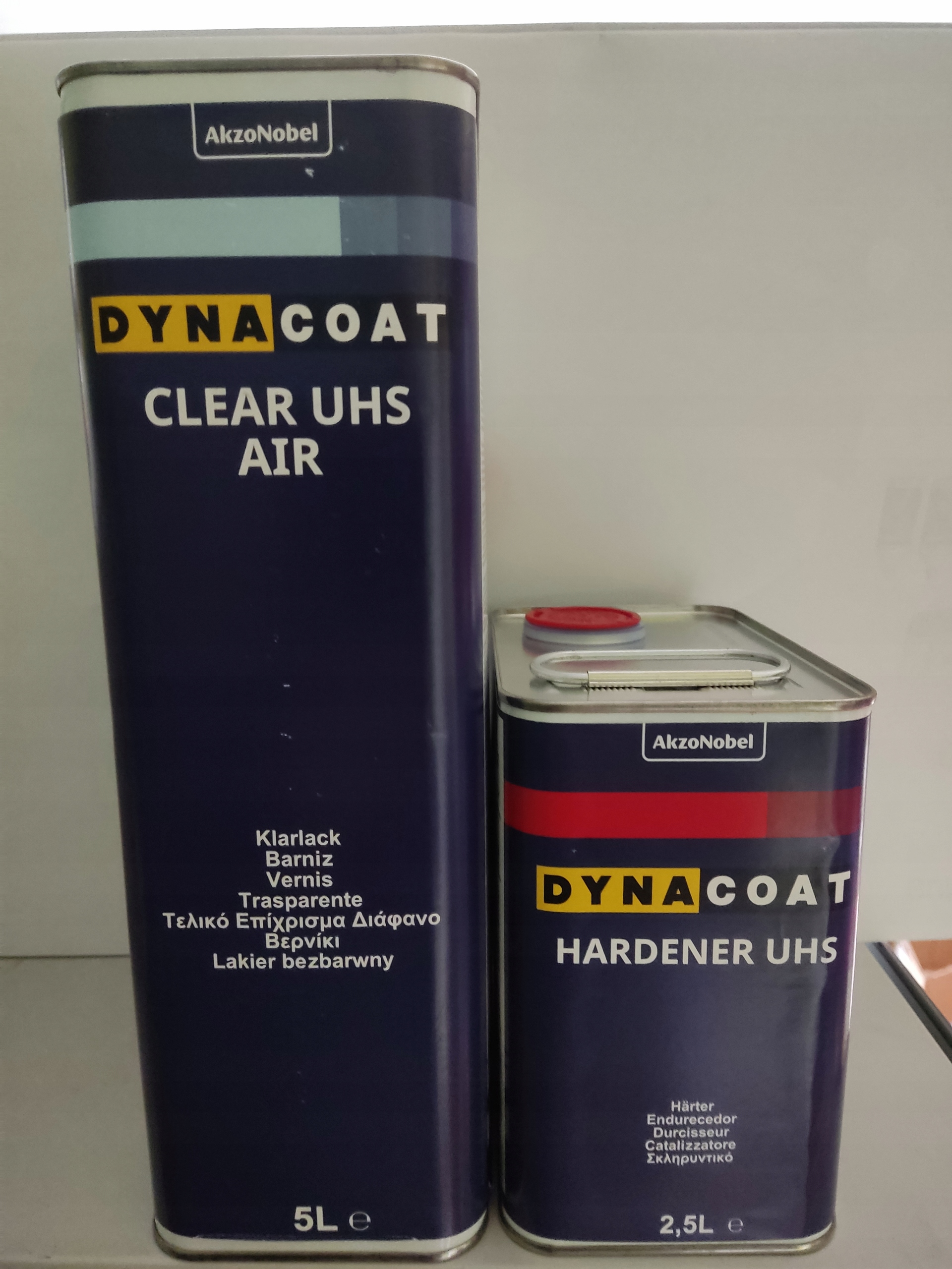 Lakier bezbarwny Dyna UHS AIR Kpl 7.5L