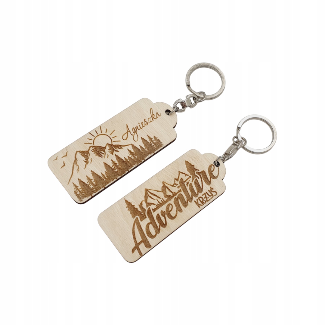 

Brelok do kluczy z imieniem motyw górski