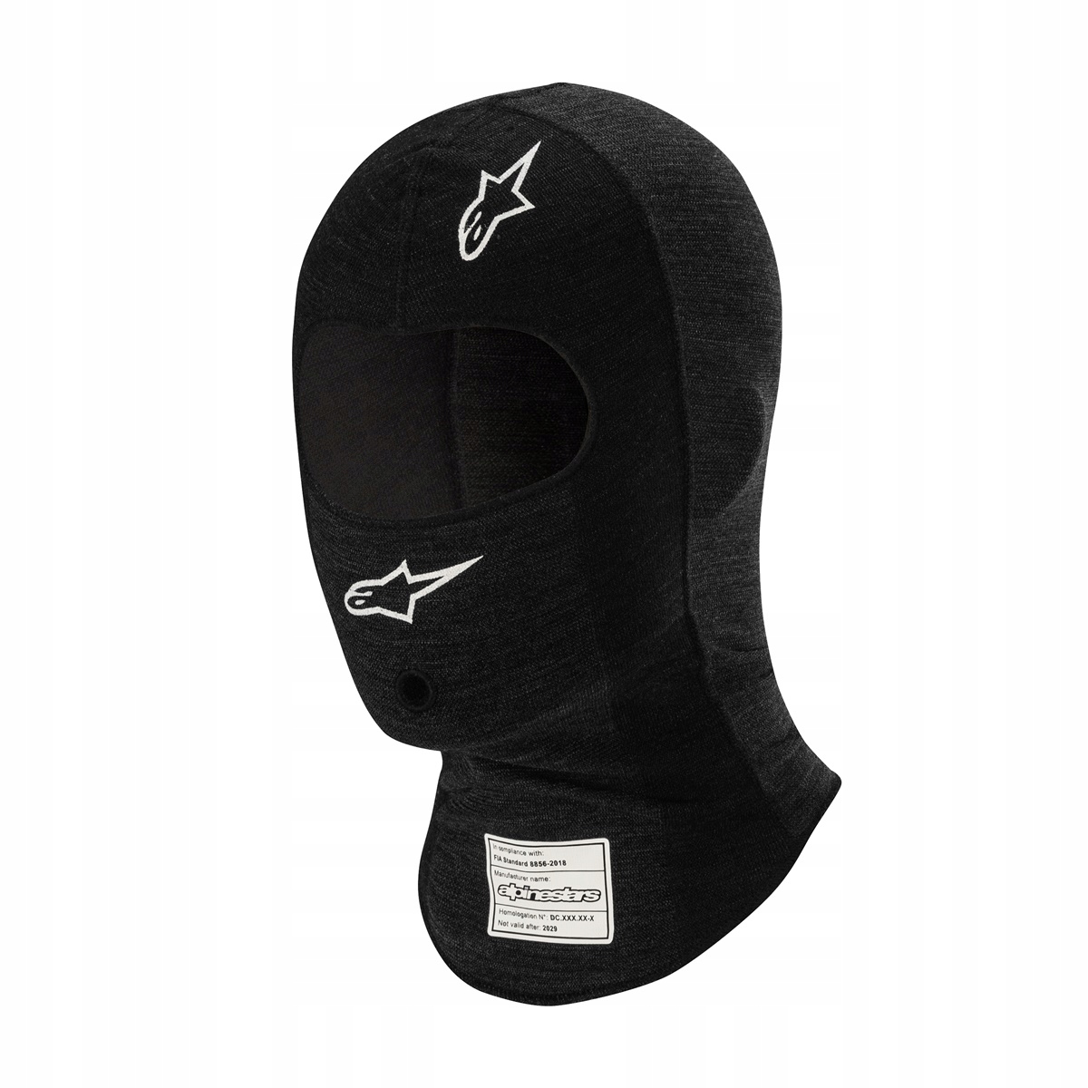 Balaklawa kukla Alpinestars Race V3 Fia/sfi čierna veľ. L/XL