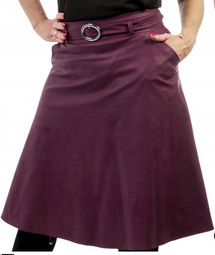 

Spódnica Rozkloszowana Eko Skóra (36-46) roz. 44