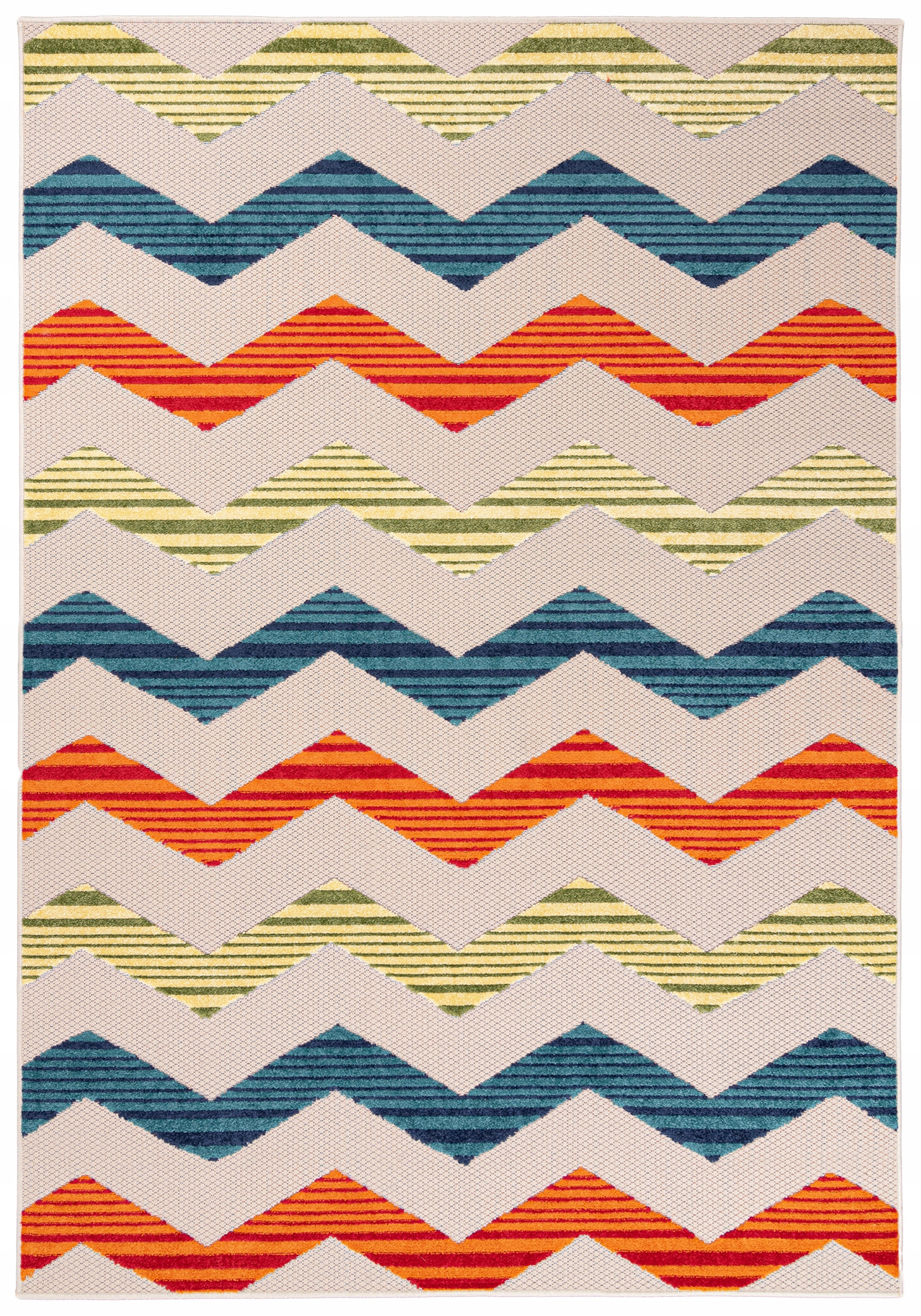 Dywan Etno 160x230 Ratan Style ORANGE KRESKI