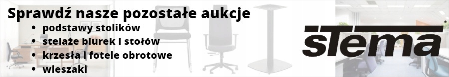 STELAŻ STOŁU BIURKA NOGA KWADRATOWA RAMA 200X80 Kolor szary