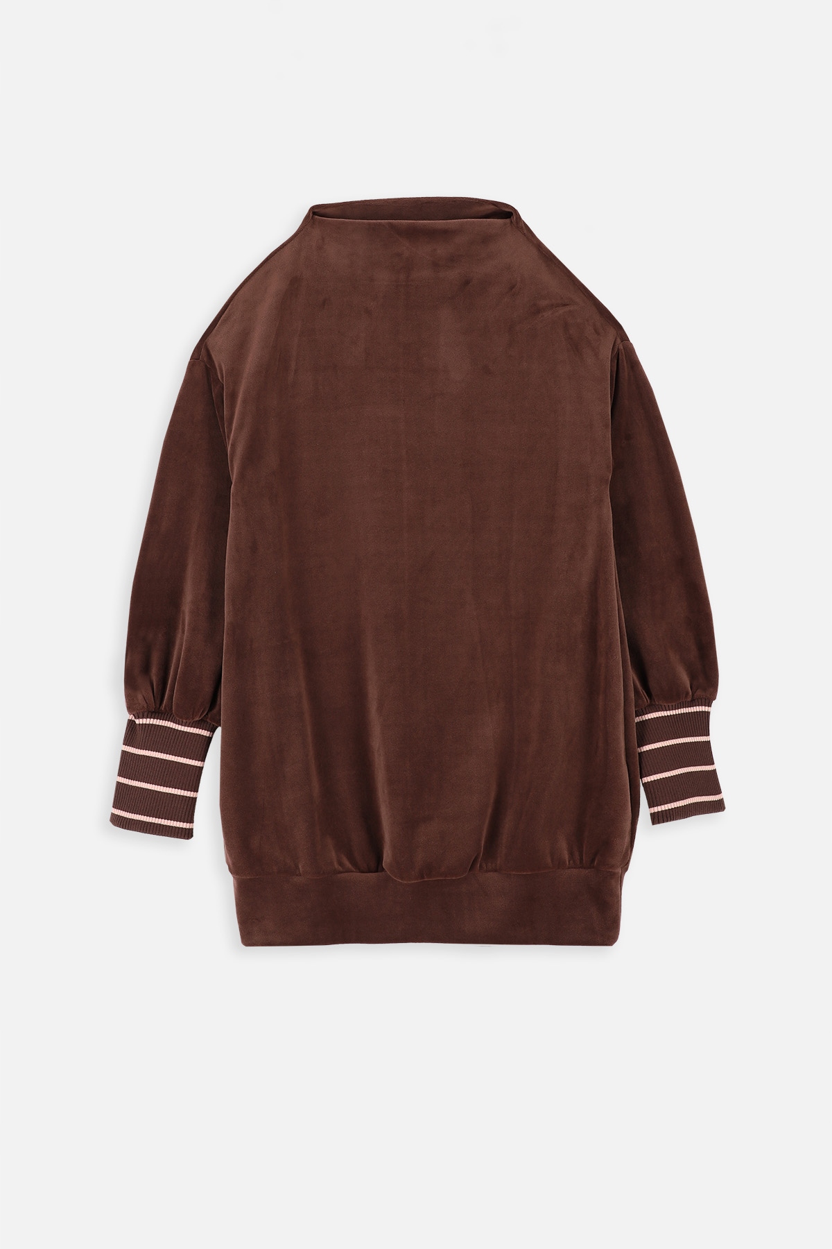 Sukienka Długi Rękaw 146 brązowa Coccodrillo