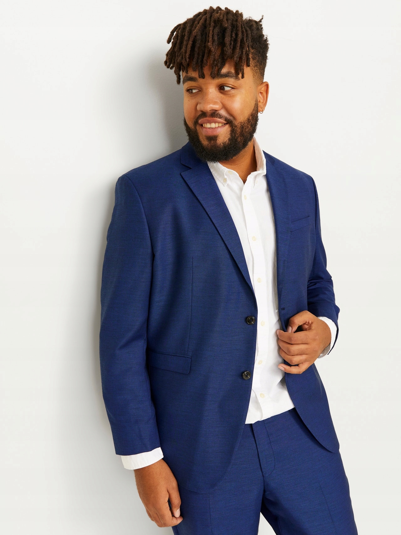 Jack & Jones Sako Plus Size Tmavě Modré Slim 66 6FA