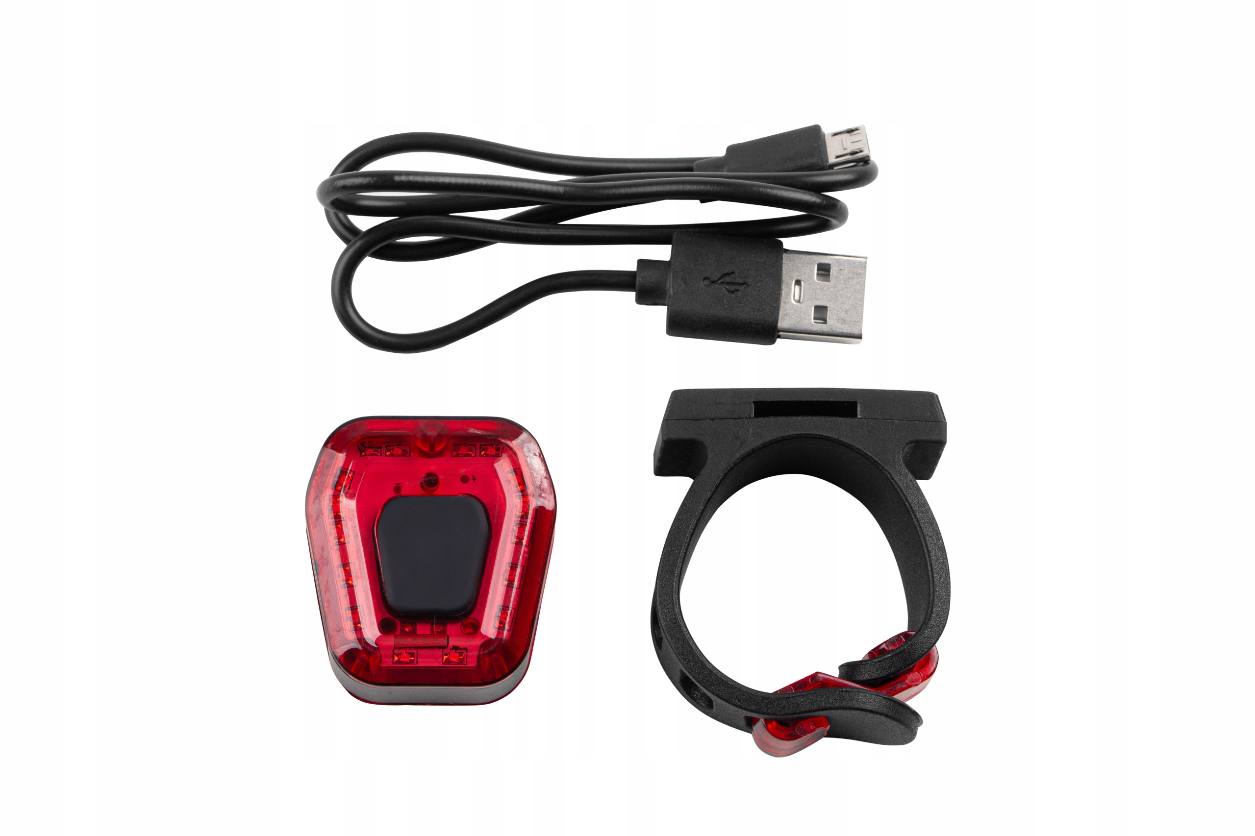 

Oświetlenie rowerowe Led tylne 50Lm 300mAh uchwyt