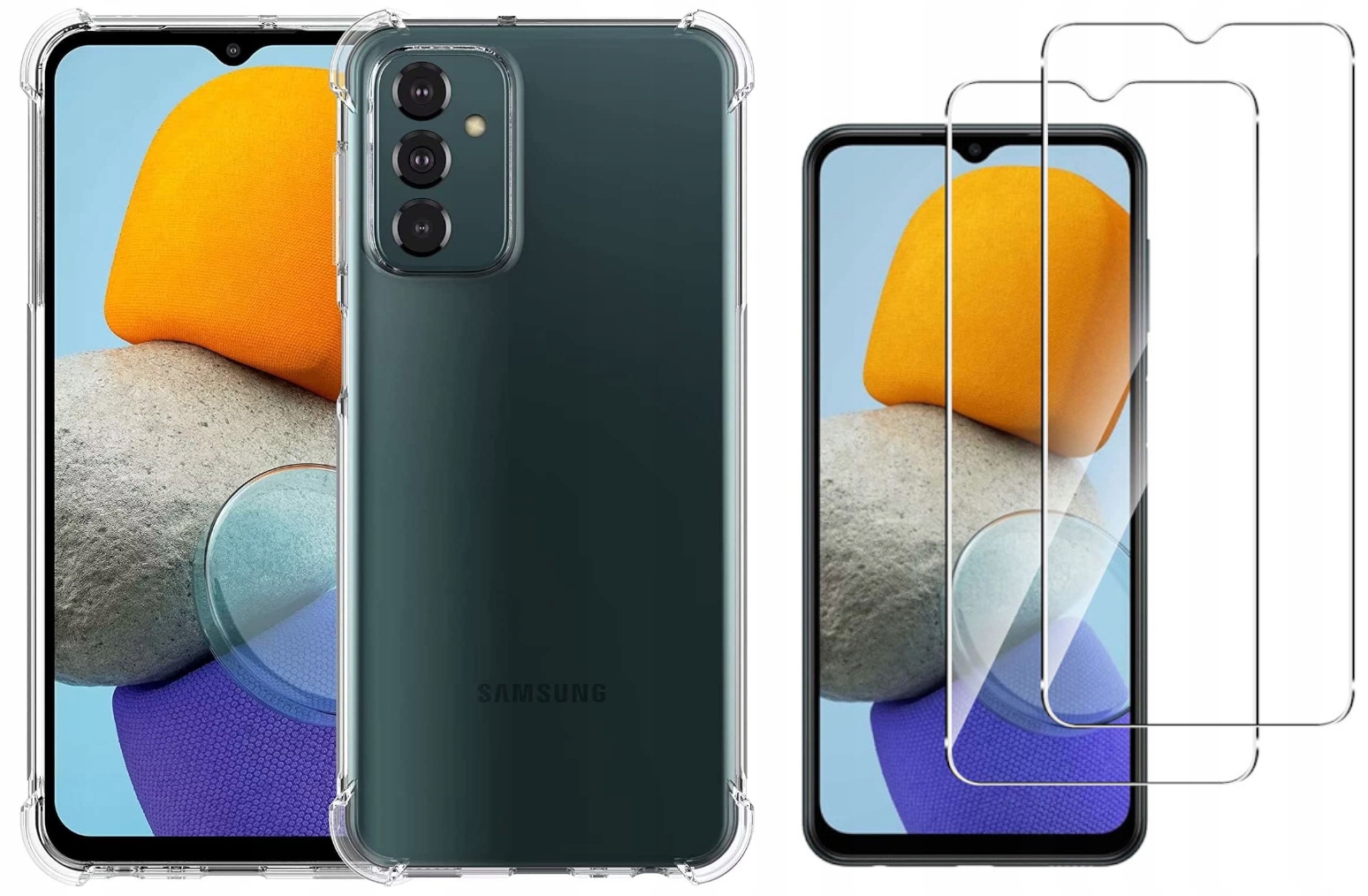 

Etui 2x Szkło do Samsung Galaxy M23 5G A-shock
