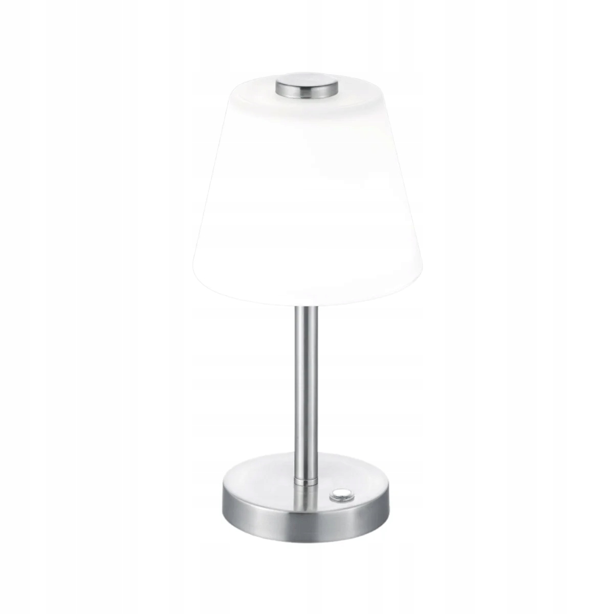 Stolní lampa s stínítkem Emerald stříbrná Trio