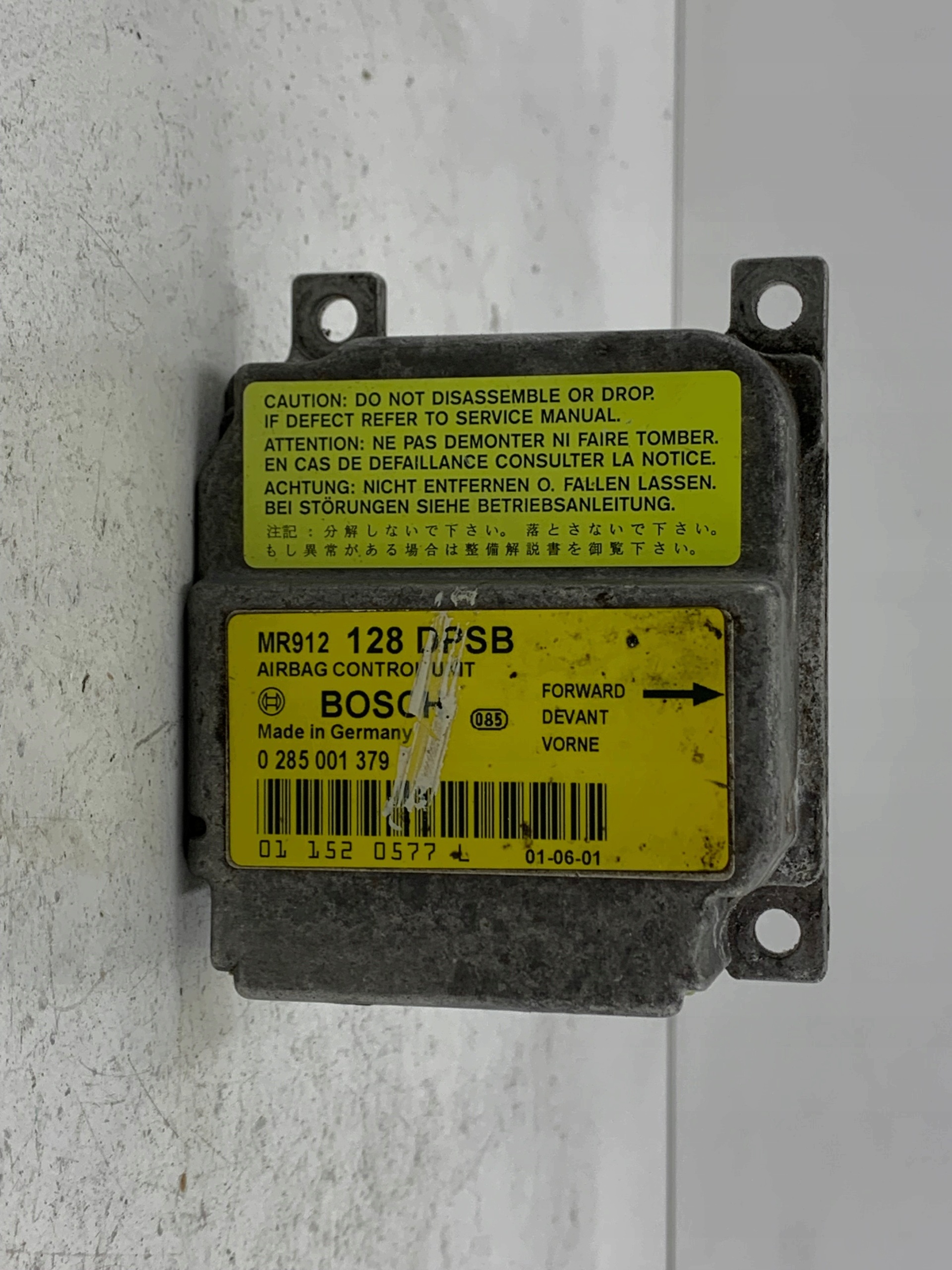 MITSUBISHI CARISMA SENSOR modul airbag MR912128